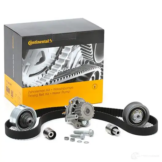Комплект ремня грм с водяным насосом CONTITECH CT1044 ct1044wp1 377716 CT 1044 WP1 изображение 0