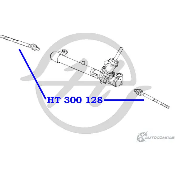 Рулевая тяга HANSE ZOT17R HT 300 128 Q S0NLT 1422498072 изображение 1
