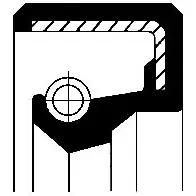 Сальник распредвала CORTECO 1377325 01000024B 82000024 BA Simmerring изображение 0