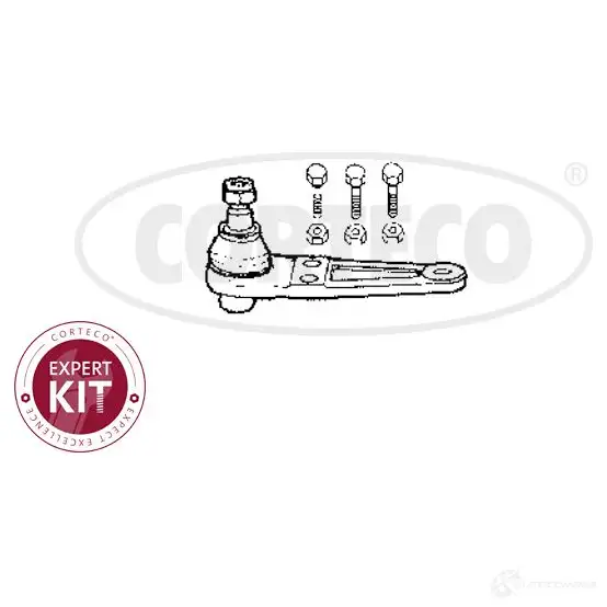 Шаровая опора CORTECO JAC DPV 49400205 1215483967 3358960648242