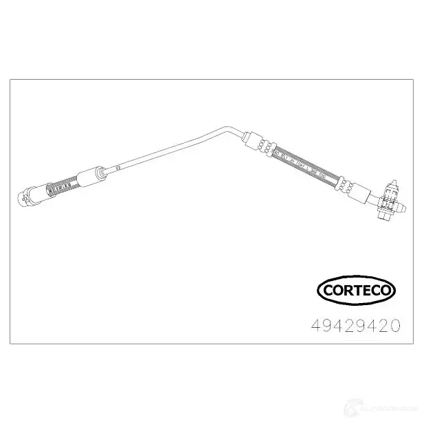 Тормозной шланг CORTECO JB5 G1C 1437357554 49429420 изображение 0