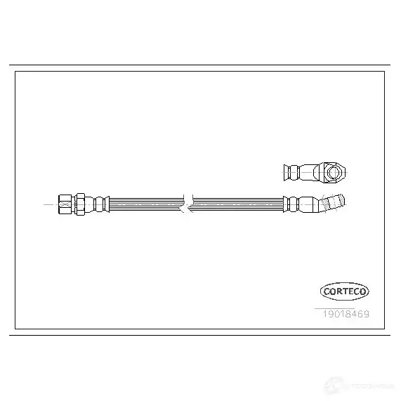 Тормозной шланг CORTECO WP XP680 3358960184696 1382145 19018469 изображение 0