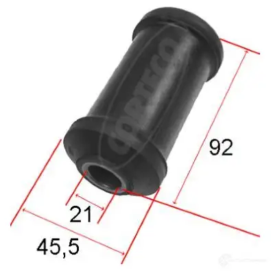 Сайлентблок CORTECO 3358960109651 21652918 1387141 2 84NO