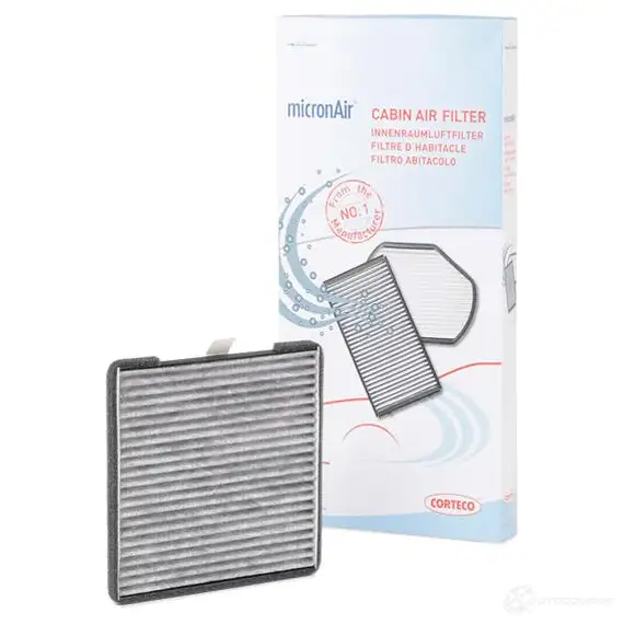 Салонный фильтр CORTECO 1396983 CC1237 80 004405 80004405 - Изображение 1
