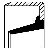 Сальник АКПП CORTECO VB Simmerring 1377799 01026544B 82026544