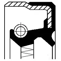 Сальник дифференциала CORTECO 82033626 B1BASLDRW Simmerring 1378222 01033626B изображение 0