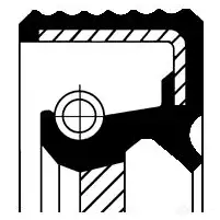 Сальник коробки передач МКПП CORTECO BASLRDX7 Simmerring 82035435 1378433 01035435B