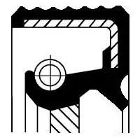 Сальник коробки передач МКПП CORTECO 01035174B BASLRSX7 Simmerring 1378413 82035174 изображение 0