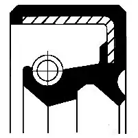 Сальник коробки передач МКПП CORTECO 82029686 BALDSL1,2X27 Simmerring 01029686B 1377917