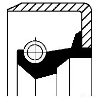 Уплотнительное кольцо рулевой рейки CORTECO SB2 Simmerring 19019980B 1368518577 82019980
