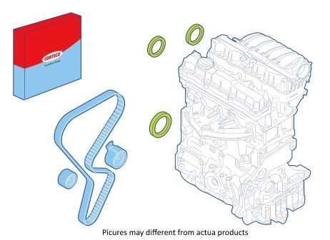 Комплект прокладок двигателя CORTECO Timing belt seal kit 6163780 289062 289062