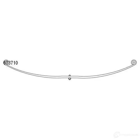 Листовая рессора CS GERMANY OSR7PF Z 4047297280636 1067371000 1425136017