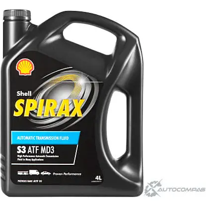 Трансмиссионное масло в акпп минеральное 550047193 SHELL ATF Dexron 3, 4 л SHELL V0 JZMAE 550047193 1436733522 - Изображение 1