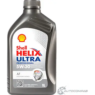 Моторное масло Shell Helix Ultra Professional AF 5W-30, синтетическое, 1л SHELL 1436733538 550048694 RRF VKJ изображение 0