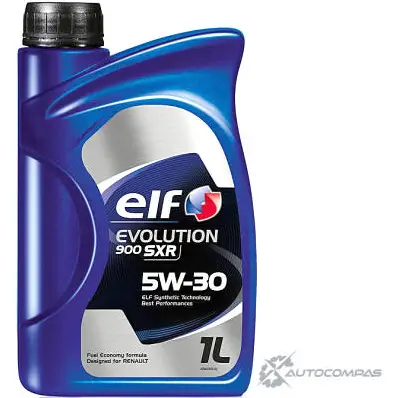 Моторное масло синтетическое EVOLUTION 900 SXR 5W-30 1л ELF 10160301 1 ZZO5I 1436733673 изображение 0
