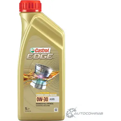 Моторное масло Castrol EDGE 0W-30 A5/B5 синтетическое, 1 л CASTROL 1436725687 BCB UO 156E3E изображение 0