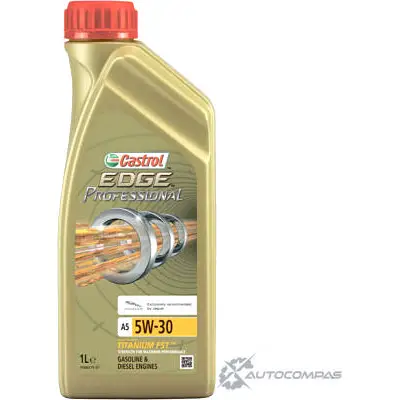 Моторное масло Castrol EDGE Professional A5 5W-30 синтетическое, Jaguar, 1 л CASTROL 1436725734 156F9C TMO XVJR