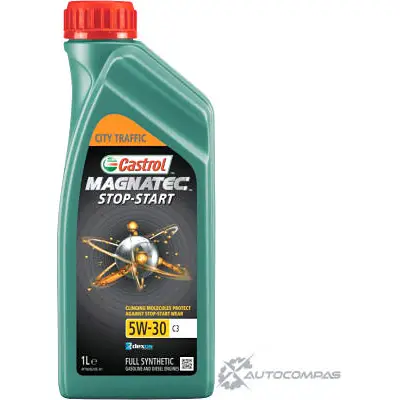 Моторное масло Castrol Magnatec Stop-Start 5W-30 C3 синтетическое, 1 л CASTROL J5XY S8 1572FA 1436725861 изображение 0