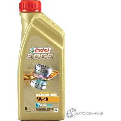 Моторное масло Castrol EDGE 5W-40 синтетическое, 1 л CASTROL 1436725716 157B1B 1D0WA 95 изображение 0