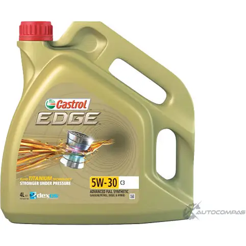 Моторное масло Castrol EDGE 5W-30 C3 синтетическое, 4 л CASTROL 15A568 HA W3R 1436725701 изображение 0