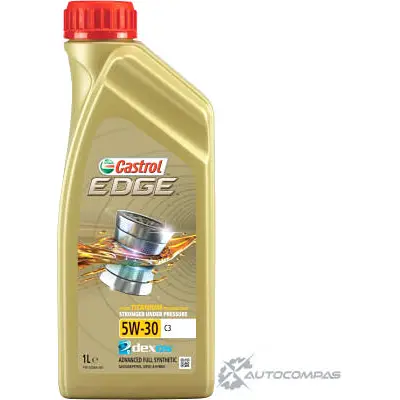 Моторное масло Castrol EDGE 5W-30 C3 синтетическое, 1 л CASTROL 15A569 FWMG9J 3 1436725699 изображение 0