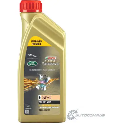 Моторное масло Castrol EDGE Professional E 0W-30 синтетическое, 1 л CASTROL 15CAA2 O B0H11 1436725746 изображение 0