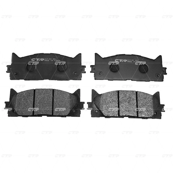 Тормозные колодки дисковые, комплект CTR AW 1L9 1439893310 GK1065 изображение 0