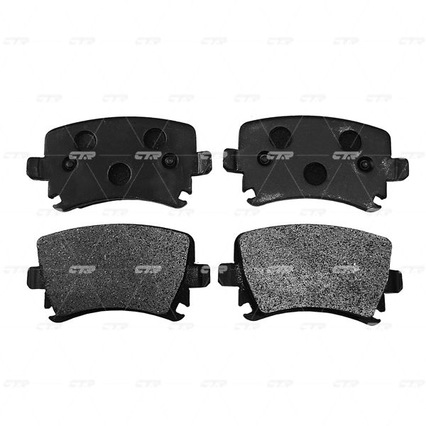 Тормозные колодки дисковые, комплект CTR GK1235 ZUQ 40 1439893345