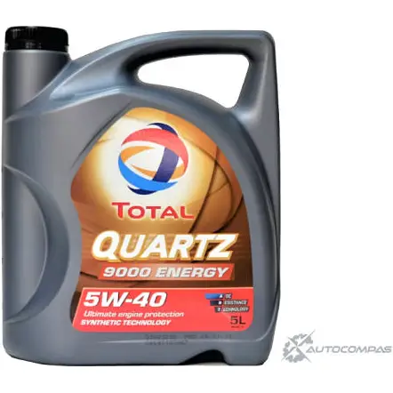 Моторное масло синтетическое TOTAL QUARTZ 9000 5W-40 4л TOTAL R3 1RK 10210501 1436733885 изображение 0