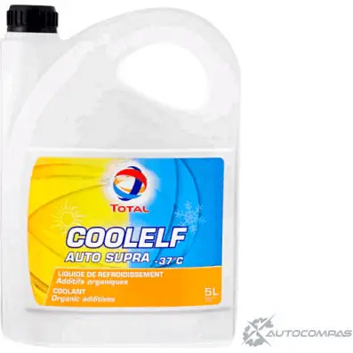 Охлаждающая жидкость синезеленая G11 COOLELF PLUS -37 С 5л TOTAL 148598 5BJV PQD VVLVQJ2 1436733744