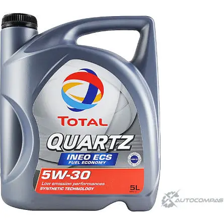 Моторное масло синтетическое TOTAL QUARTZ INEO ECS 5W-30 5л TOTAL M4 38NA 151261 1436733906 изображение 0