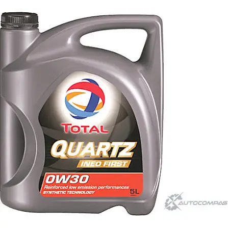 Моторное масло синтетическое TOTAL QUARTZ ENERGY 9000 0W-30 5л TOTAL 151522 3Q KAA 1436733890