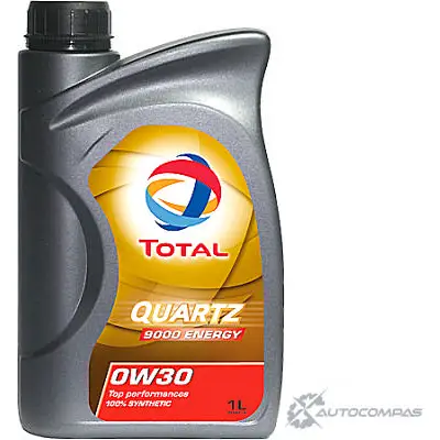 Моторное масло синтетическое TOTAL QUARTZ ENERGY 9000 0W-30 1л TOTAL 166249 6H17 XLQ 1436733888 изображение 0