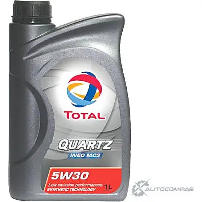 Моторное масло синтетическое TOTAL QUARTZ INEO MC 3 5W-30 1л TOTAL 0BEPZ Y 166254 1436733893
