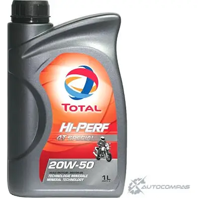 Моторное масло для четырехтактных двигателей TOTAL SPECIAL 4T 20W-50 TOTAL 166265 5U7 Z7 1436733815
