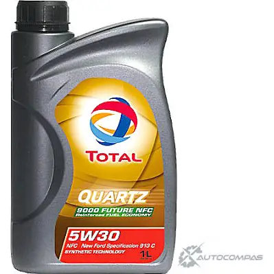 Моторное масло синтетическое TOTAL QUARTZ 9000 FUTURE NFC 5W-30 1л TOTAL 1436733874 P PCQA 171839 изображение 0