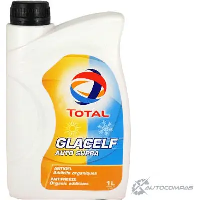 Охлаждающая жидкость оранжевая GLACELF AUTO SUPRA TOTAL 1л TOTAL 1436733741 TW4EF41 172764 YC0 O4