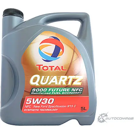 Моторное масло синтетическое TOTAL QUARTZ 9000 FUTURE NFC 5W-30 5л TOTAL WQ A897R 1436733876 183199 изображение 0