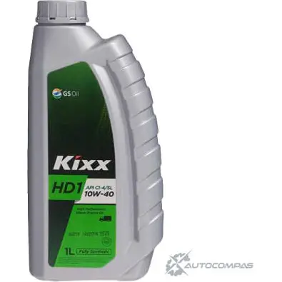 Моторное масло синтетическое KIXX D1 10W-40, 1 л KIXX L2061AL1E1 1436734104 1RE ZY изображение 0