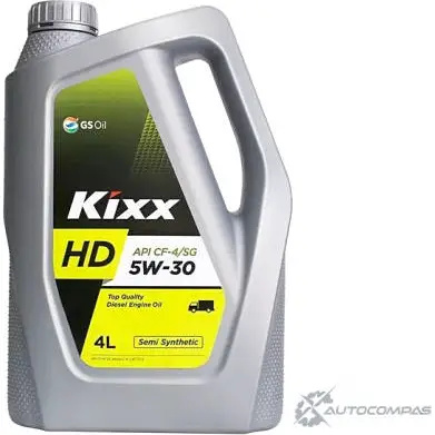 Моторное масло полусинтетичекое KIXX DYNAMIC 5W-30, 4 л KIXX L5257440E1 1436734018 IVX 3AVS изображение 0