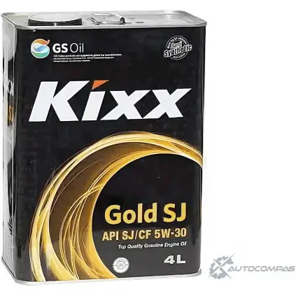 Моторное масло полусинтетичекое KIXX GOLD 5W-30, 4 л KIXX L531744TE1 ONN2 38U 1436733982 изображение 0