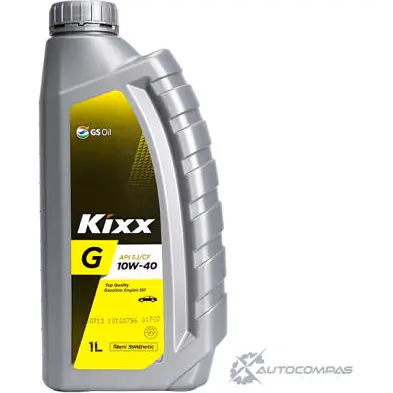 Моторное масло полусинтетичекое KIXX GOLD 10W-40, 1 л KIXX X6OB2 D L5318AL1E1 1436733974 изображение 0