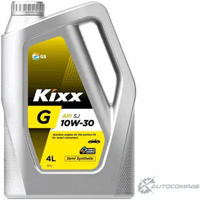 Моторное масло полусинтетичекое KIXX GOLD 10W-30, 4 л KIXX L545344TE1 1436733968 DW BII изображение 0
