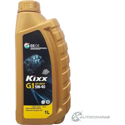 Моторное масло синтетическое KIXX G1 5W-40, 1 л OLD KIXX K O26DY L5464A10 1436734001