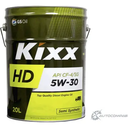 Моторное масло полусинтетичекое KIXX DYNAMIC 5W-30, 20 л OLD KIXX 1436734016 8 A1A03K L5476P20 изображение 0