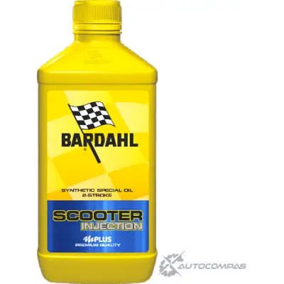 Моторное масло синтетическое 2Т Scooter Special Oil, 1 л BARDAHL 1436734335 W3OYQ K 201140 изображение 0