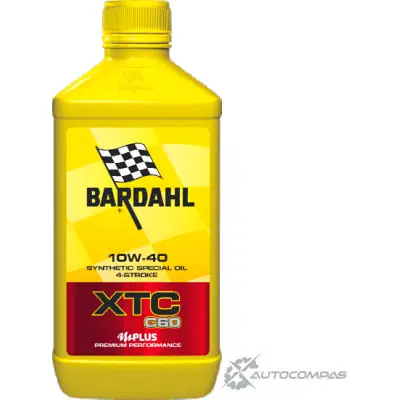 Моторное масло синтетическое 4Т XTC C60 10W-40, 1 л BARDAHL OJ2V TU 326140 1436734338 изображение 0