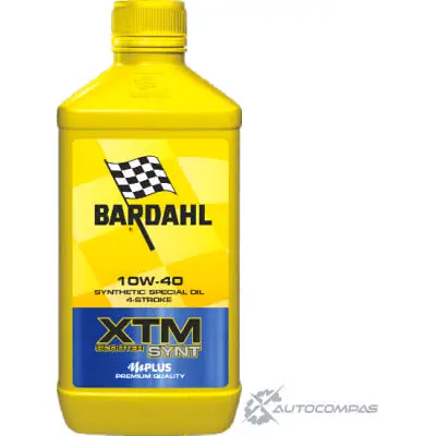 Моторное масло синтетическое 4Т XTM SYNTHETIC 10W-40, 1 л BARDAHL O 7D0I 339040 1436734343 изображение 0