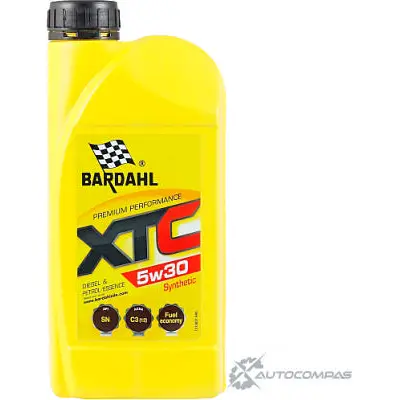 Моторное масло синтетическое XTC 5W-30, 1 л BARDAHL 36311 FGWS3Z A 1436734375 изображение 0