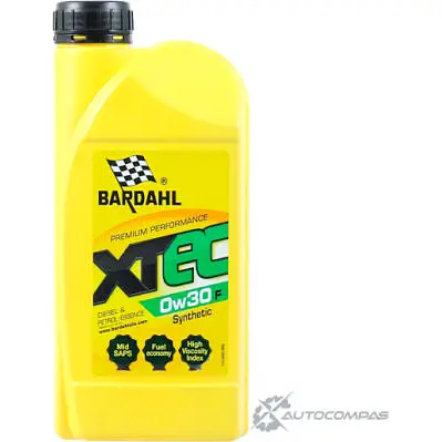 Моторное масло синтетическое XTEC 0W-30 F, 1 л BARDAHL 3HV32 6 36851 1436734396 изображение 0